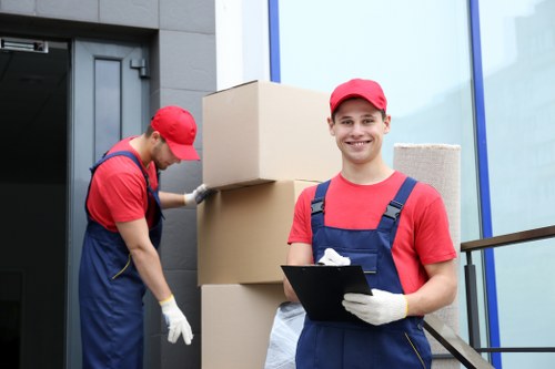 Local man with van helping with a Bermondsey home move