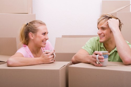 Furniture removals team handling home furniture in Bermondsey