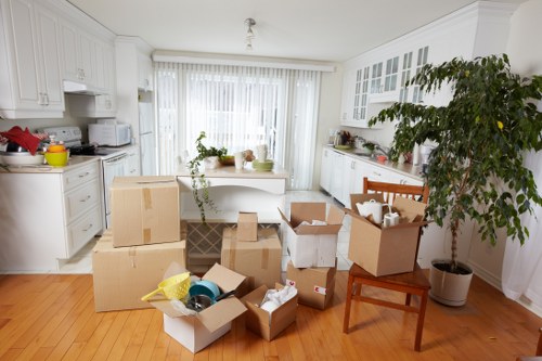 Preparing desks and IT equipment for an office move in Bermondsey