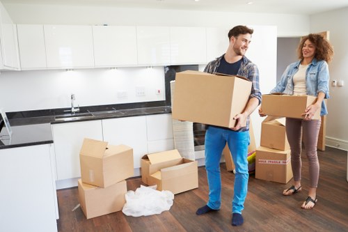 Safety review and planning before a moving job
